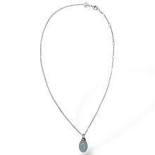 Collana Donna Ti Sento Milano Ciondolo Goccia Azzurra - 7555MW