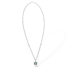 Collana Lunga Donna Ti Sento Milano Ciondolo Pietra Azzurra - 3802AG/70