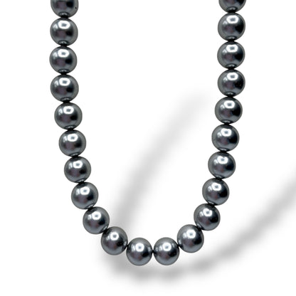 Collana Filo Di Perle Grigie Ti Sento Milano - 3583PG/48