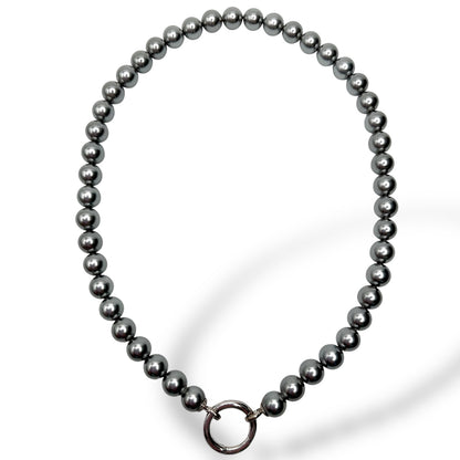 Collana Filo Di Perle Grigie Ti Sento Milano - 3583PG/48