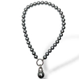 Collana Filo Di Perle Grigie Ti Sento Milano - 3583PG/48