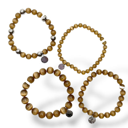 Bracciale con Pietre Marroni di Ti Sento Milano - 2670CC