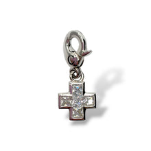Ciondolo Croce Quadrata con Cristalli Charming by Ti Sento - 8100ZI