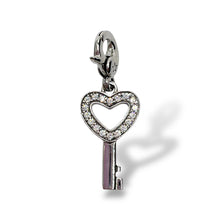 Ciondolo Chiave Cuore con Zirconi Charming by Ti Sento - 8083ZI