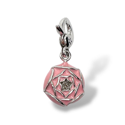 Ciondolo Rosa con Smalto Charming by Ti Sento - 8481PI