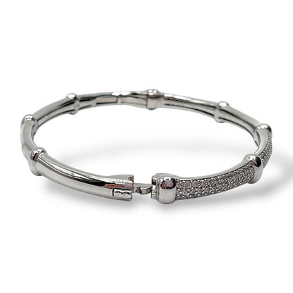 Bracciale Rigido Bambù con Zirconi Ti Sento Milano - 2844ZI