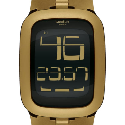 Orologio Digitale Unisex Swatch Touch Gold Bump - SURC101
