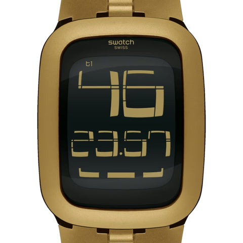 Orologio Digitale Unisex Swatch Touch Gold Bump - SURC101