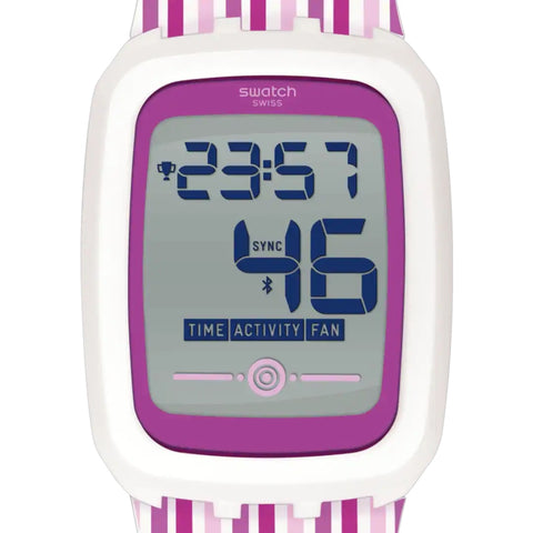 Orologio Digitale Unisex Swatch Touch Strawzero2 - SVQW100