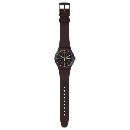 Orologio Unisex Swatch Blue Browny - SUOC704