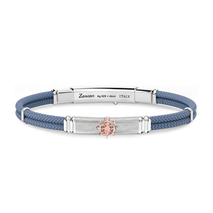 Bracciale Uomo Zancan Regata Timone - ESB275-AZ
