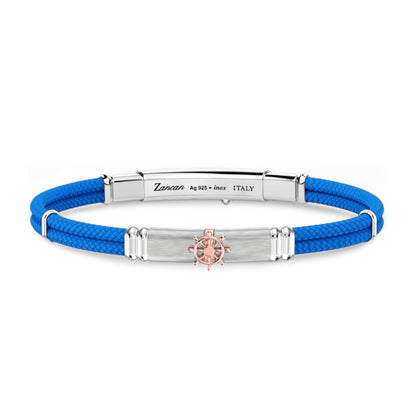 Bracciale Uomo Zancan Regata Timone - ESB275-AZ