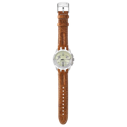 Orologio Cronografo Uomo Swatch Irony Retrograde Sand Structure - YRS401