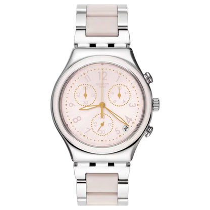 Orologio Cronografo Donna Swatch Irony Dreamnight Rose - YCS588G