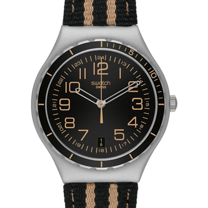 Orologio Uomo Swatch Irony Alluminio Le Compte de Lignes - YGS4033