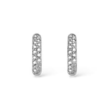 Orecchini a Cerchio con Paillettes Argento Ti Sento Milano - 7210SD