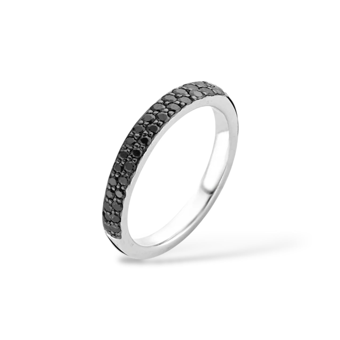 Anello Fedina Donna Doppia Fila di Zirconi Ti Sento Milano - 1414ZI/52