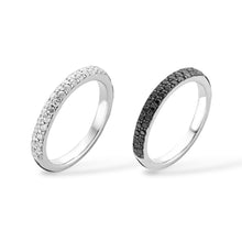 Anello Fedina Donna Doppia Fila di Zirconi Ti Sento Milano - 1414ZI/52