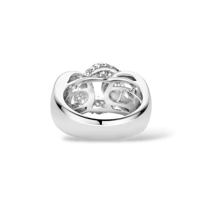 Anello Groumette con Zirconi Donna Ti Sento Milano - 1587ZI