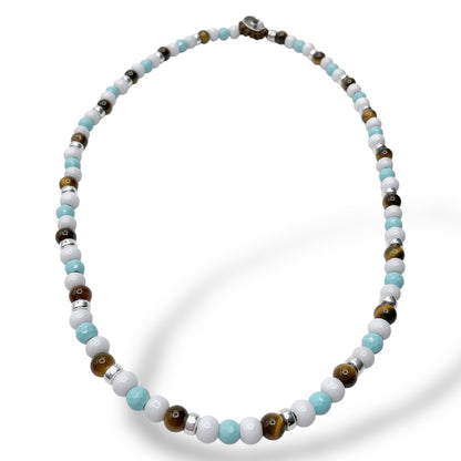Collana Unisex con Pietre Naturali Gerba - C19