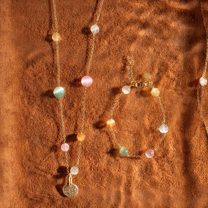 Bracciale Donna Selenite Multicolor Alisei Gioielli - B444