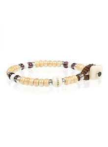 Bracciale Da Uomo Gerba White & Sand - 01
