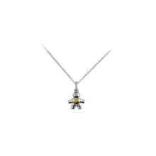 Collana Donna In Argento Blu Amante Bimbo E Bimba Piccoli - BCN454DH - BCN455DH