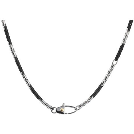 Collana Da Uomo Rosso Amante  Rock'N Roll - UCO030NM