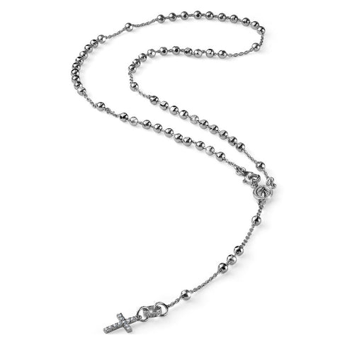 Rosario In Argento Maria Cristina Sterling - G2838