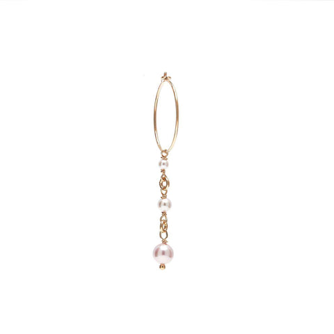 Mono Orecchino Da Donna In Argento Io & Te - ORCBLBRRS