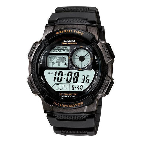 Orologio Da Uomo Digitale Casio Word Time - AE1000W1A