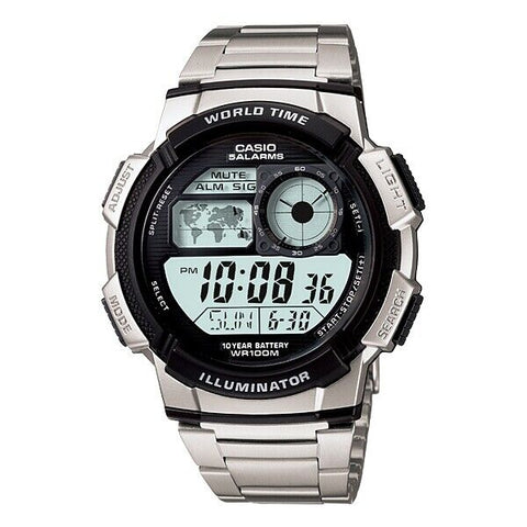 Orologio Da Uomo Digitale Casio Word Time - AE1000WD1AVDFDI