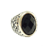 Anello Spadarella Floreale con Pietra - AN441