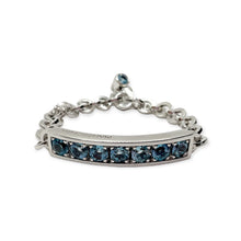 Bracciale Donna Topazi Azzurri in Argento - BA010578