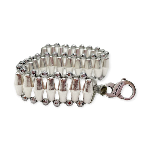 Bracciale Spadarella Rombi e Ematite - SPBR651