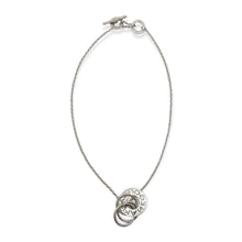 Collana Donna Love Circles in Argento - CAFR0043
