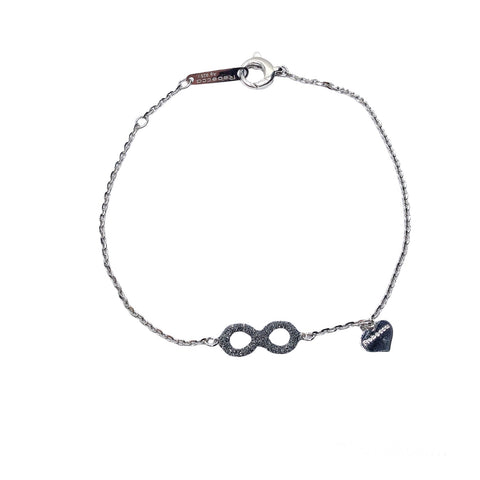 Bracciale Rebecca in argento con infinito Jolie - SJOBAA56 -