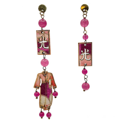 Orecchini Kimono Argento - Lebole