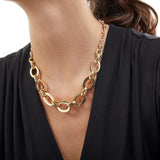 Collana Donna Unoaerre in Bronzo Dorato - 004EXH0014000