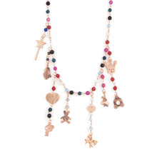 Collana Ciondoli Pietre Colorate - Le Favole