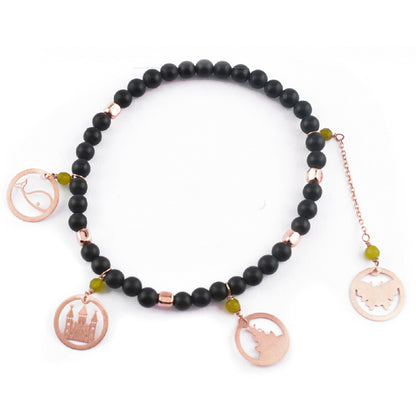 Bracciale Le Favole Pietre Colorate Ciondoli