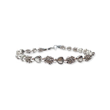 Bracciale con Perline, Anellini e Cuoricini Ex Voto - SPBR611 -