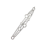 Bracciale Donna Multi Catena Log In in Argento- BA010774