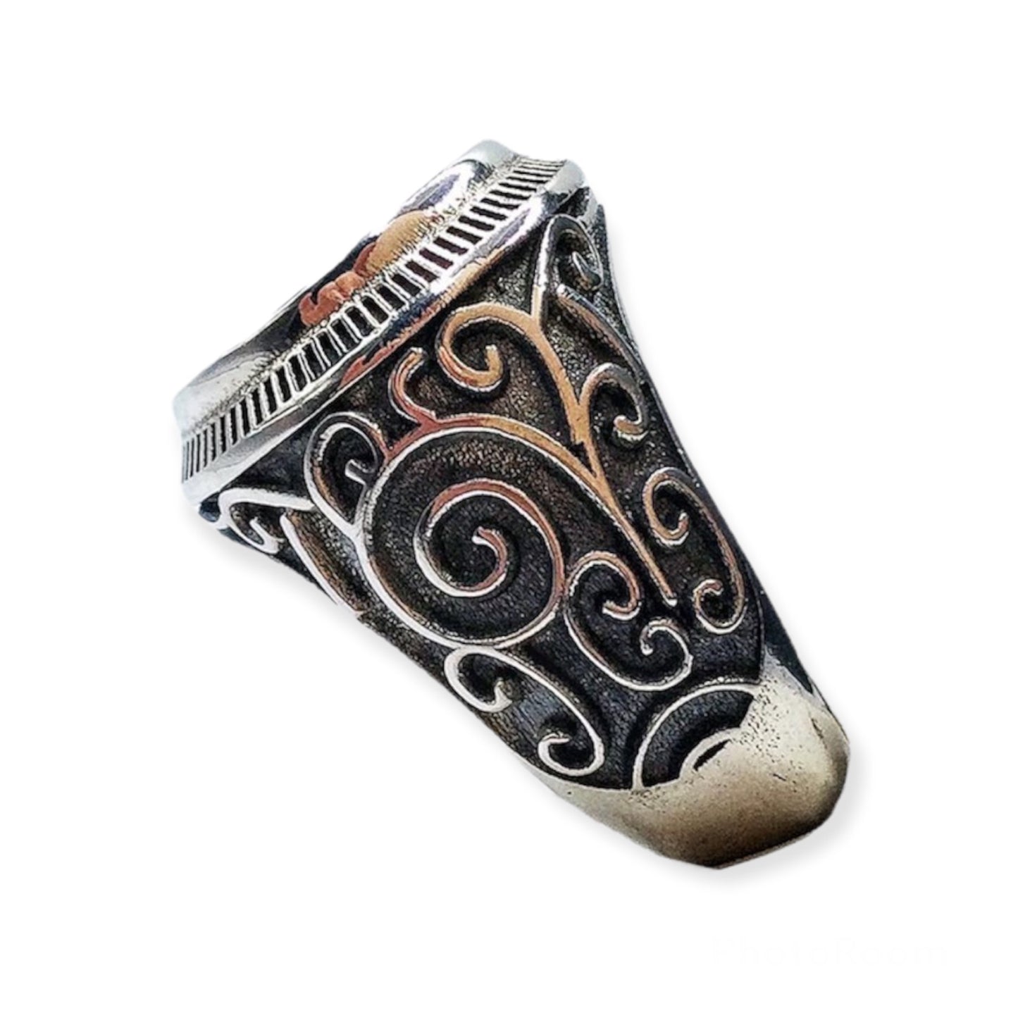 Anello Spadarella con Pietra Tonda - AN571