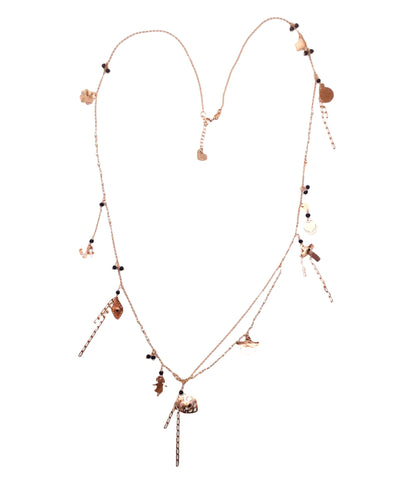 Collana Lunga Cuore Barocco - Le Favole