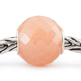 Pietra di Luna Rotonda Sfaccettata Trollbeads - TSTBE-00032