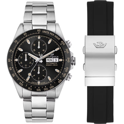Orologio Automatico Cronografo Uomo Philip Watch Caribe - R8243607006