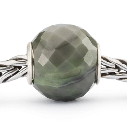 Calcite Verde Rotonda Sfaccettata Trollbeads - TSTBE-00035