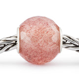 Quarzo Fragola Rotondo Sfaccettato Trollbeads - TSTBE-00033