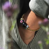 Occhio di Gatto Nero Rotondo Grande RITIRATO Trollbeads - TSTBE-10019